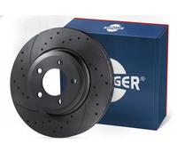 2x Brake disc Front Axle Vented RT 21788-GL T5 ROTINGER for PEUGEOT CITROËN DS