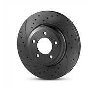 2x Brake disc Front Axle Vented RT 2496HP-GL T5 ROTINGER for BMW 5 5 Touring