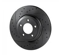 2x Brake disc Front Axle Vented RT 4518-GL T5 ROTINGER for VW SKODA AUDI SEAT