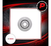 Bosch BD1403 Brake Disc Set - 295 mm - Front Axle - 1 Set of 2 Discs | Vented Discs - ECE-R90 Certified - Good Cooling, Reliable Braking, Corrosion Protection