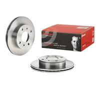 2x Brake disc internally vented 09.5447.10 BREMBO for NISSAN PRIMERA