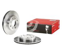 2x Brake disc internally vented 09.5449.11 BREMBO for NISSAN INFINITI
