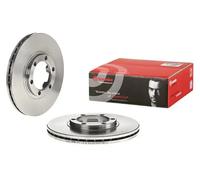 2x Brake disc internally vented 09.5577.10 BREMBO for OPEL ISUZU