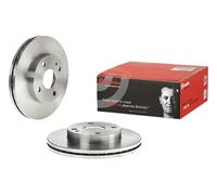 2x Brake disc internally vented 09.5581.34 BREMBO for MAZDA 323 S Mk IV DEMIO