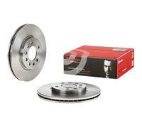 2x Brake disc internally vented 09.5807.10 BREMBO for OPEL SAAB