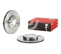 2x Brake disc internally vented 09.6752.10 BREMBO for HONDA PRELUDE Mk IV