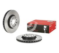 2x Brake disc internally vented 09.6767.11 BREMBO