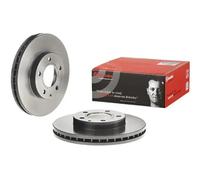 BREMBO 2x Brake Discs Vented Front Axle Braking For Mazda MPV Xedos 9 09.6863.11