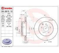 BREMBO 09.6912.10 Brake disc