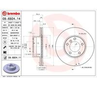Brembo Brake Discs 10411058A