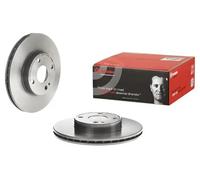 2x Brake disc internally vented 09.7379.11 BREMBO for MAZDA MX-5 323 F Mk V