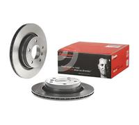2x BREMBO 09.7702.11 Brake Disc Rear Internally Vented Braking Fits BMW 3 Series