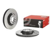 BREMBO 2x Brake Discs Vented Front Axle Braking Fits Audi A6 A8 09.8324.11