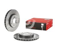 2x Brake disc internally vented 09.8411.75 BREMBO for MERCEDES-BENZ CLK C-CLASS