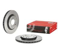 Brembo Brake Discs 09.8519.11 - Vented Front Axle - 2x for Mercedes-Benz A-Class