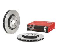 2x Brake disc internally vented 09.8906.31 BREMBO for CHEVROLET CAMARO