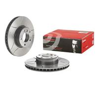 2x Brake disc internally vented 09.8961.76 BREMBO for BMW 5 5 Touring