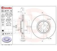 BREMBO 09.9177.11 Brake disc