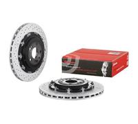 Brembo Brake Disc Set Aluminium Brake Disc Hub fits Mercedes-Benz Sl 2004-2012