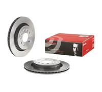 2x Brake disc internally vented 09.9505.11 BREMBO for CADILLAC SAAB FIAT OPEL