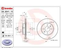 BREMBO 09.9541.11 Brake disc