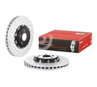 MERCEDES-BENZ CLK Coupe Single Brembo Premium Brake Disc Front 2002-2009