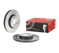 2x Brake disc internally vented 09.9817.21 BREMBO for TOYOTA COROLLA Verso