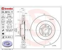 Brembo Brake Disc Single - 09991511