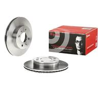 Brembo 09.9998.10 2x Brake Discs Front Internally Vented Fits Hyundai Getz