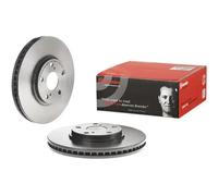2x Brake disc internally vented 09.A110.11 BREMBO for TOYOTA LEXUS