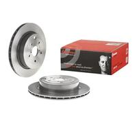Brembo Rear Brake Discs 10480025A 09.A198.11 - Vented 316mm Pair (2 pcs)