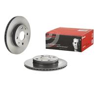 2x Brake disc internally vented 09.A236.11 BREMBO for DAIHATSU SUBARU