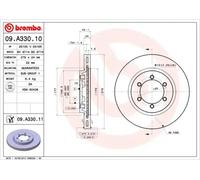 BREMBO 09.A330.11 Brake disc