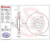 BREMBO 09.A500.11 Brake disc