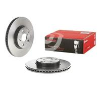 2x Brake disc internally vented 09.A535.21 BREMBO for TOYOTA SUBARU