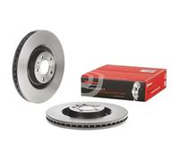 Brembo Brake Disc 09.A815.11 - Vented Coated Front Axle - Fits Audi A4