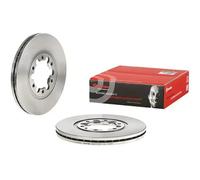2x Brake disc internally vented 09.A860.10 BREMBO for MAZDA FORD