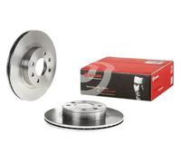 2x Brake disc internally vented 09.A867.10 BREMBO for KIA HYUNDAI