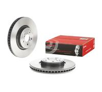 2x Brake disc internally vented 09.A870.11 BREMBO for SUBARU LEGACY IV OUTBACK