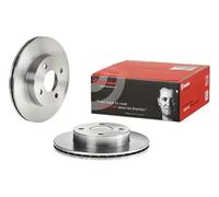 2x Brake disc internally vented 09.A919.10 BREMBO for NISSAN MICRA II