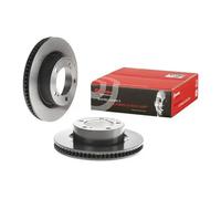 2x Brake disc internally vented 09.A966.11 BREMBO for TOYOTA LAND CRUISER 200