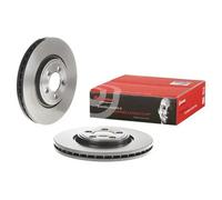 2x Brake disc internally vented 09.B311.11 BREMBO for JAGUAR DAIMLER