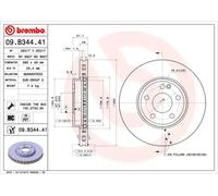 Brembo Brake Discs 10422207A