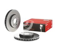 2x Brake disc internally vented 09.B344.41 BREMBO for MERCEDES-BENZ CLA Coupe