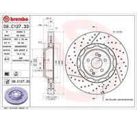 BREMBO 09.C127.33 Brake disc