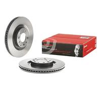 2x Brake disc internally vented 09.C177.11 BREMBO for MAZDA CX-7 CX-9