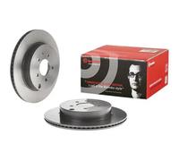 2x Brake disc internally vented 09.C178.11 BREMBO for MAZDA CX-7 CX-9