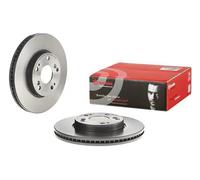 2x BREMBO Brake Disc Front Internally Vented With Bolts/Screws Fits Honda Civic