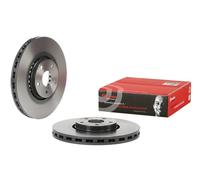 2x Brake disc internally vented 09.C932.11 BREMBO for LEXUS GS RC IS III
