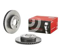 2x Brake disc internally vented 09.C935.11 BREMBO for SUZUKI CELERIO